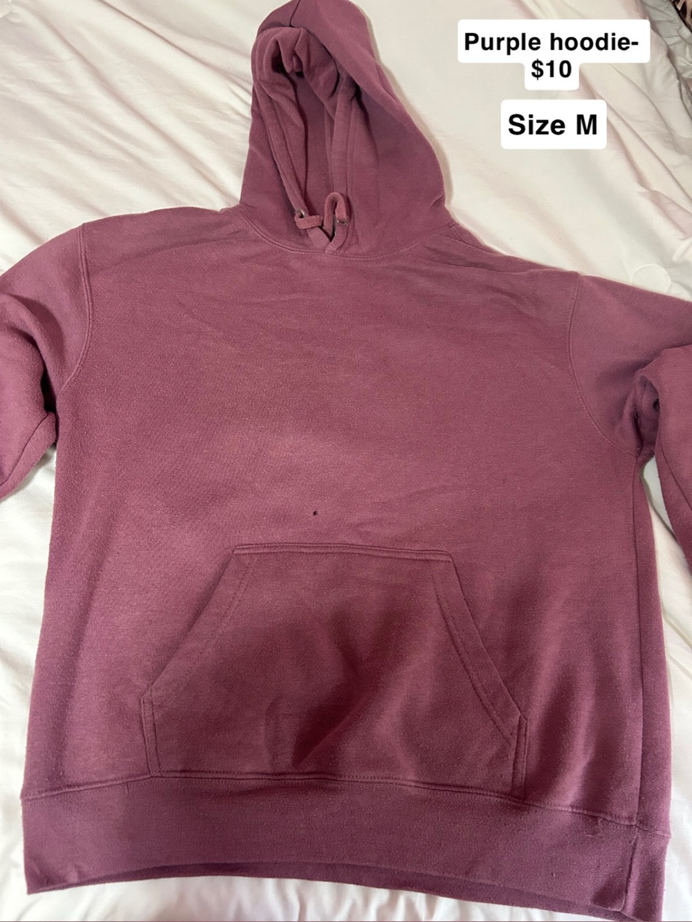 Mauve/Purple Pullover Hoodie